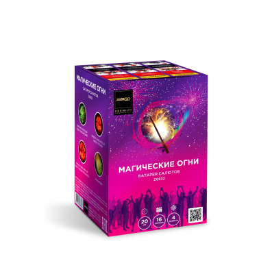 Магические огни Батарея салютов купить в Подольске | podolsk.salutsklad.ru