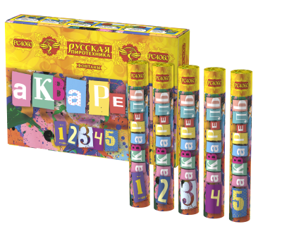 Акварель Фонтан пиротехнический купить в Подольске | podolsk.salutsklad.ru