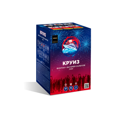 Круиз Фонтан фейерверк купить в Подольске | podolsk.salutsklad.ru