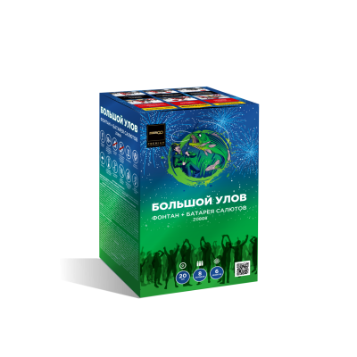 Большой улов Фонтан фейерверк купить в Подольске | podolsk.salutsklad.ru